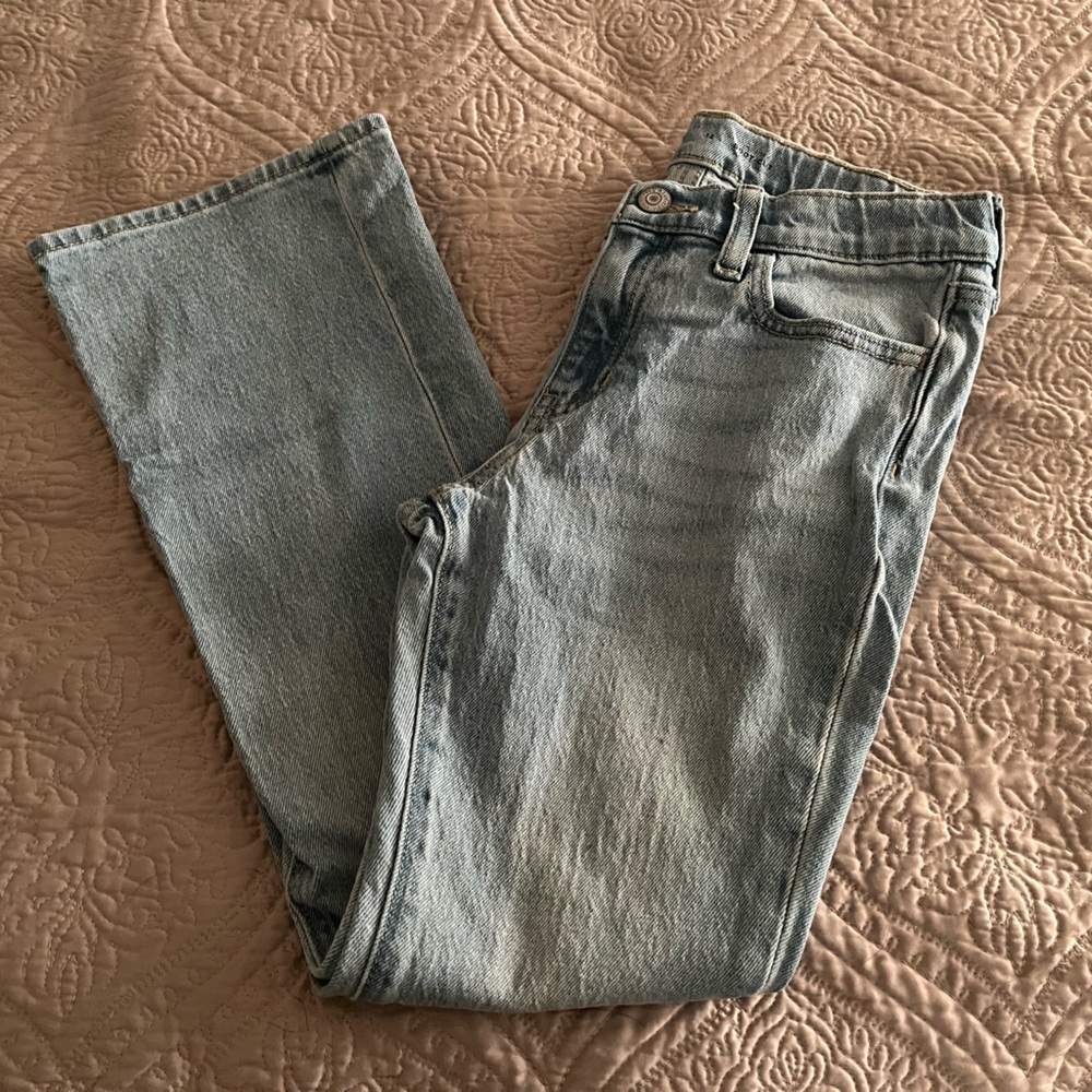 Old Navy Girls Light Blue Bootcut Leg Jeans Size 12